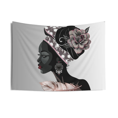 Queen Feather Wall Tapestry