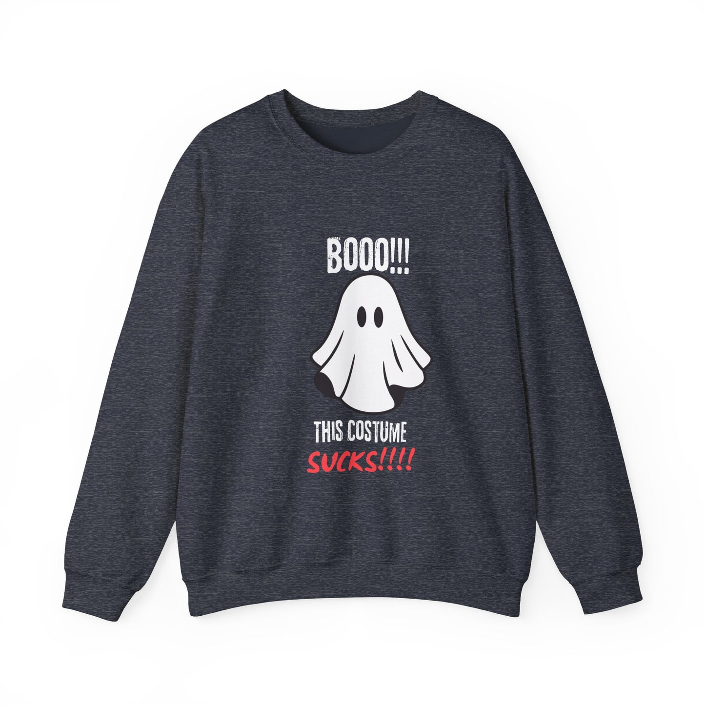 Boo Costume Sucks-Black-Sweatshirt