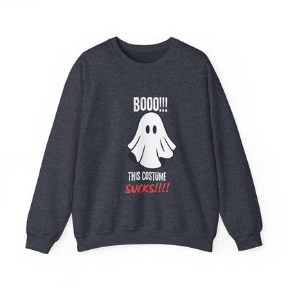 Boo Costume Sucks-Black-Sweatshirt