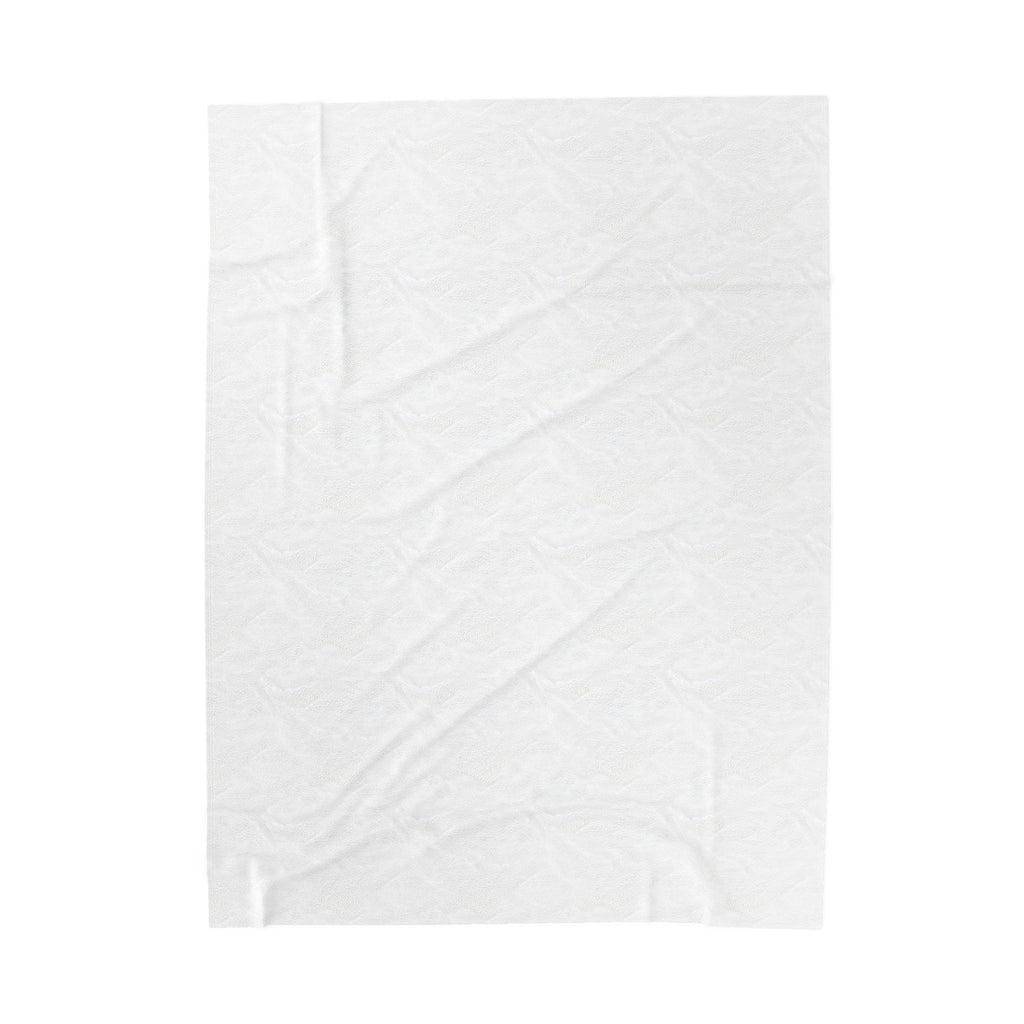 "Father Husband Provider Hero King" Velveteen Blanket (Black) Gift for Dad