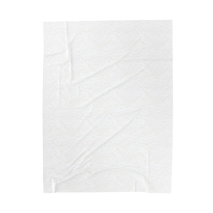 "Father Husband Provider Hero King" Velveteen Blanket (Black) Gift for Dad