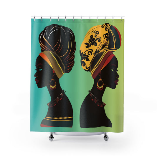 Queen 4-Shower Curtains