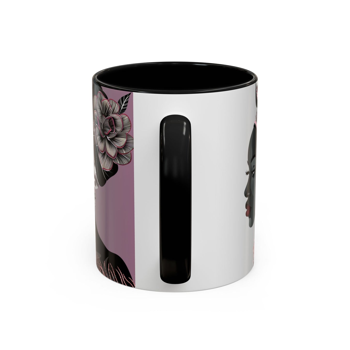 Queen Feather Accent Coffee Mug - 11oz & 15oz
