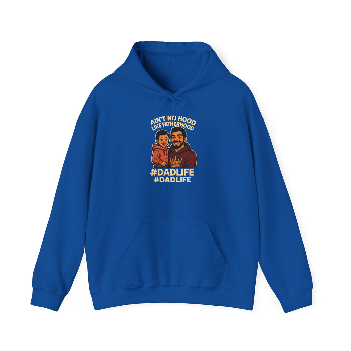 Ain't No Hood Like Fatherhood Hoodie for Dads