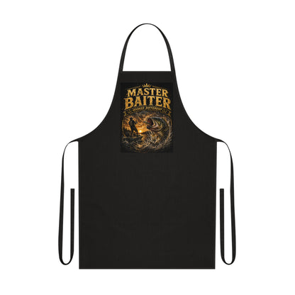 “Master Baiter” Funny Angler Cotton Fishing Apron