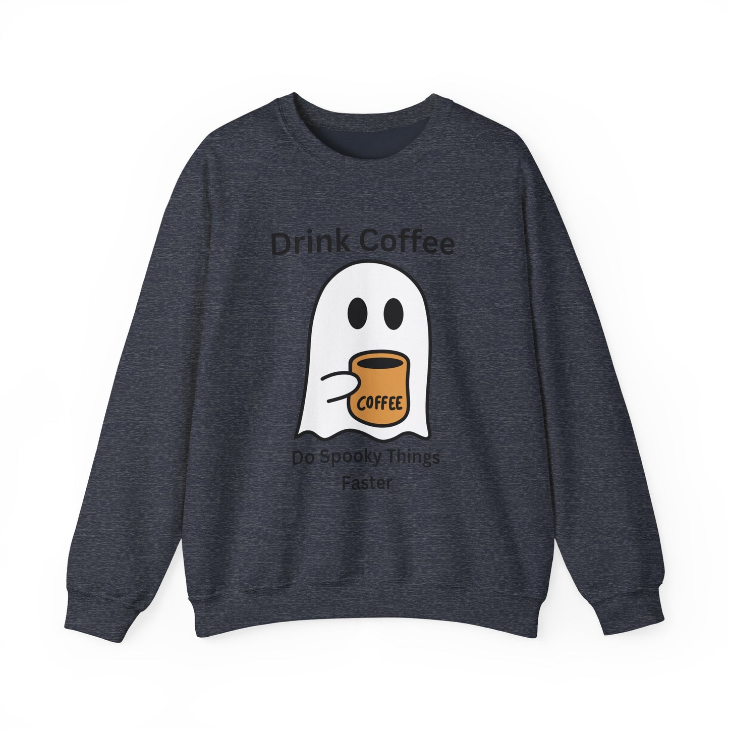 Boo Drink Coffee-Ghost-Sweatshirt