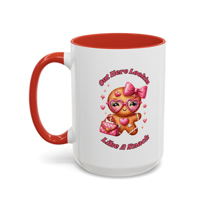 I Put Out For Santa-Accent Coffee Mug (11, 15oz)