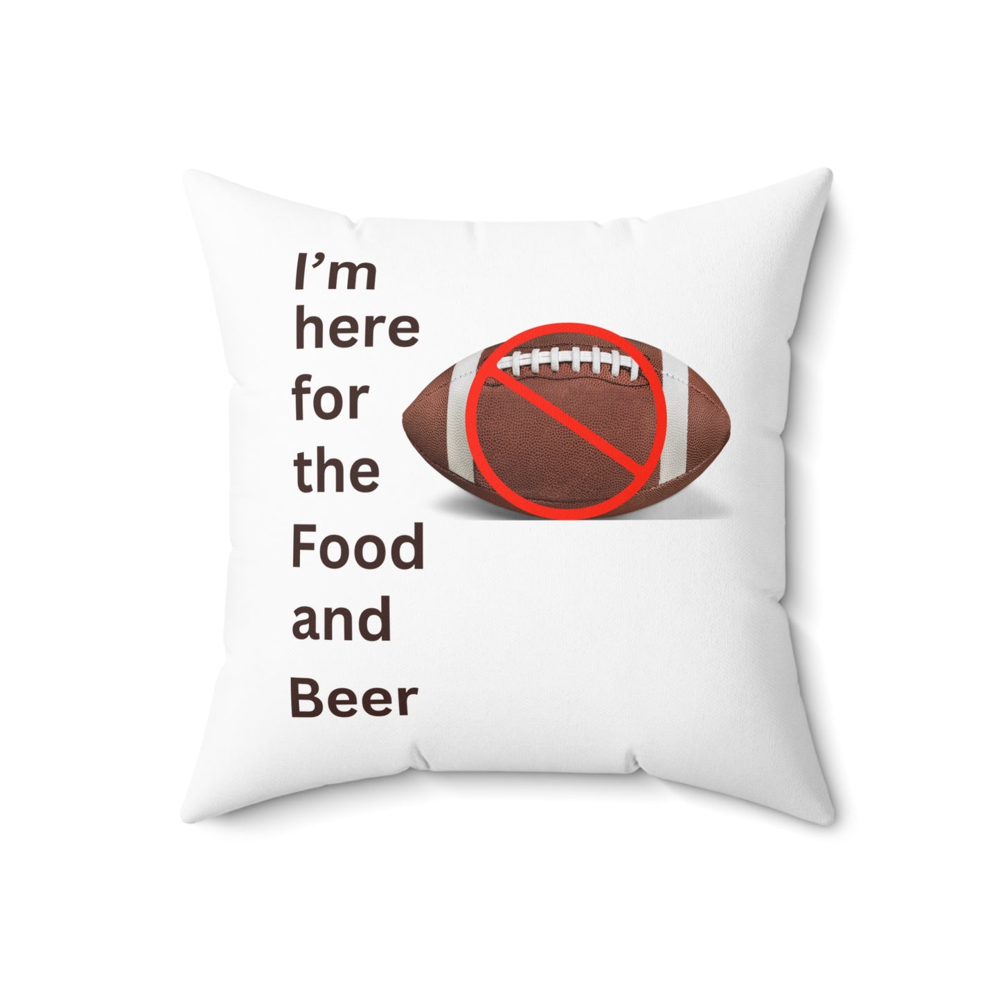 I'm just here for the food and beer