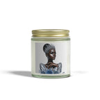 Silver-Scented Candles, Coconut Apricot Wax (4oz, 9oz)