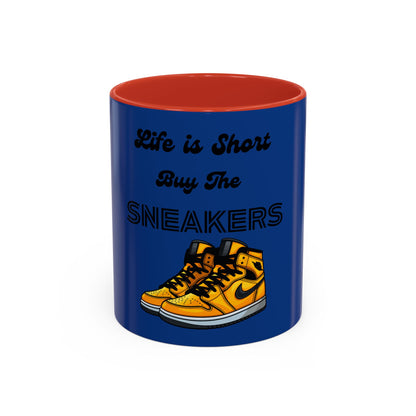 Life is Short Buy The Sneakers Mug