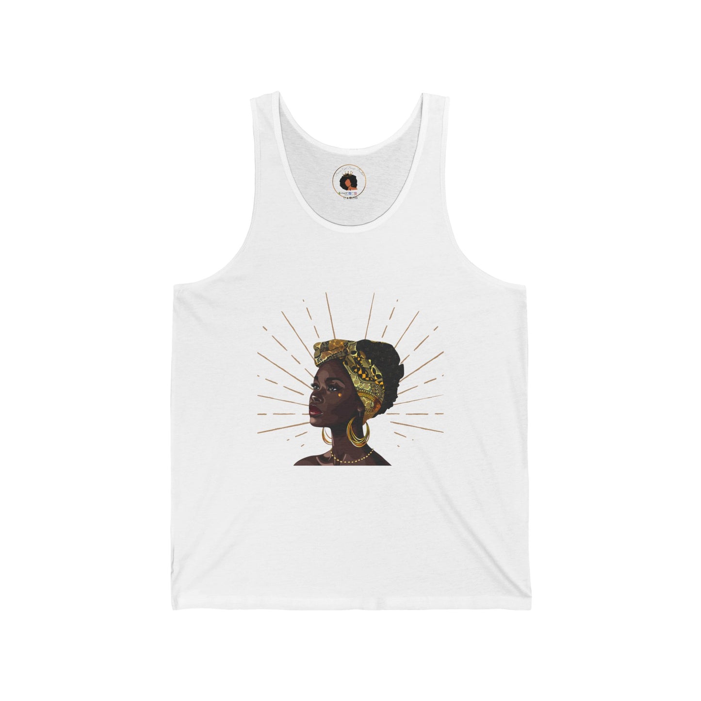 Queen Star Unisex Jersey Tank