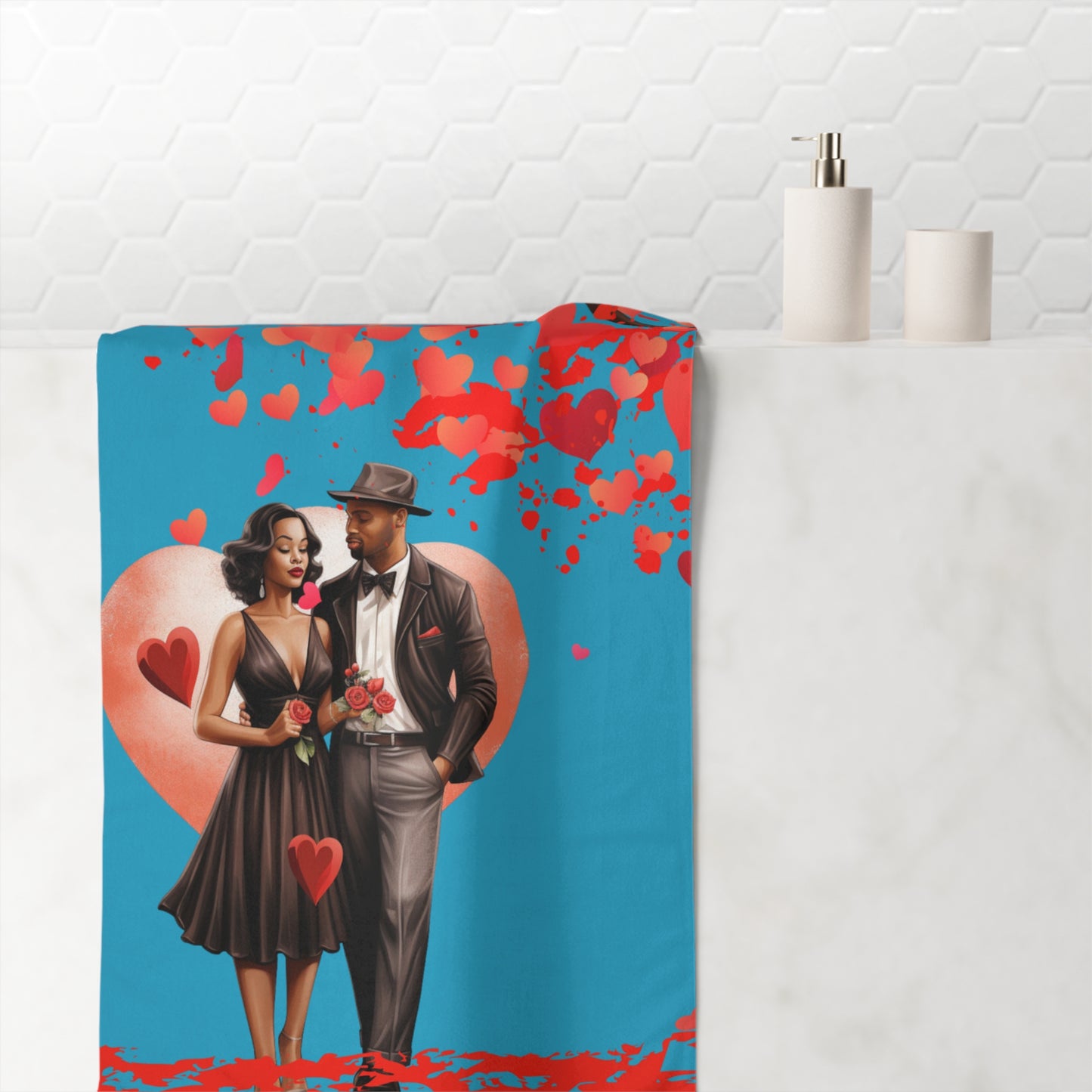 Love Stroll-Mink-Cotton Towel