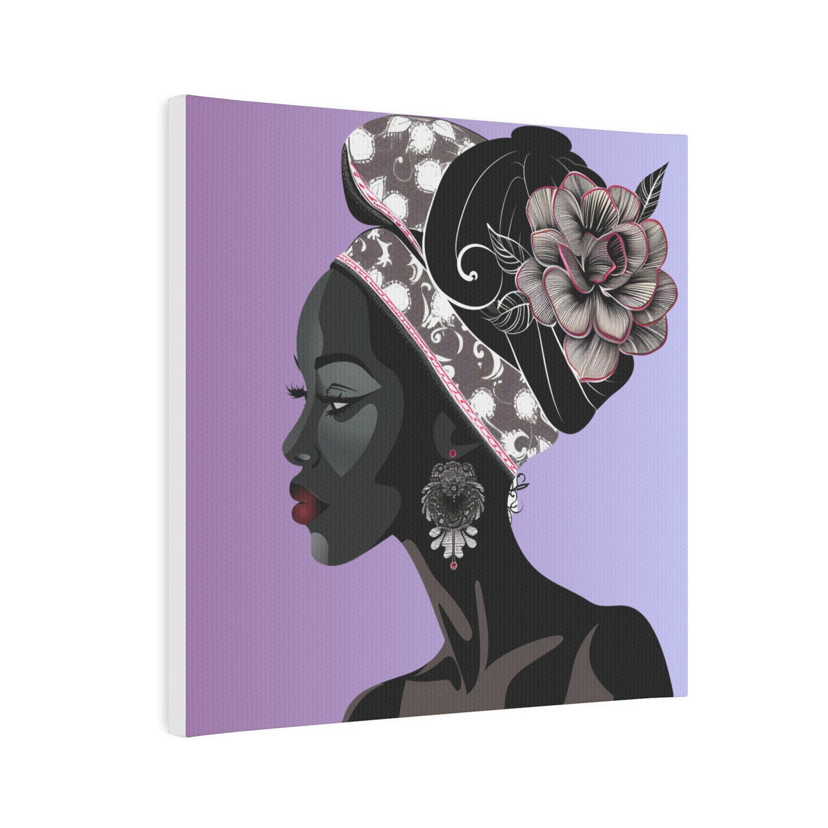 Feather-Canvas Photo Tile