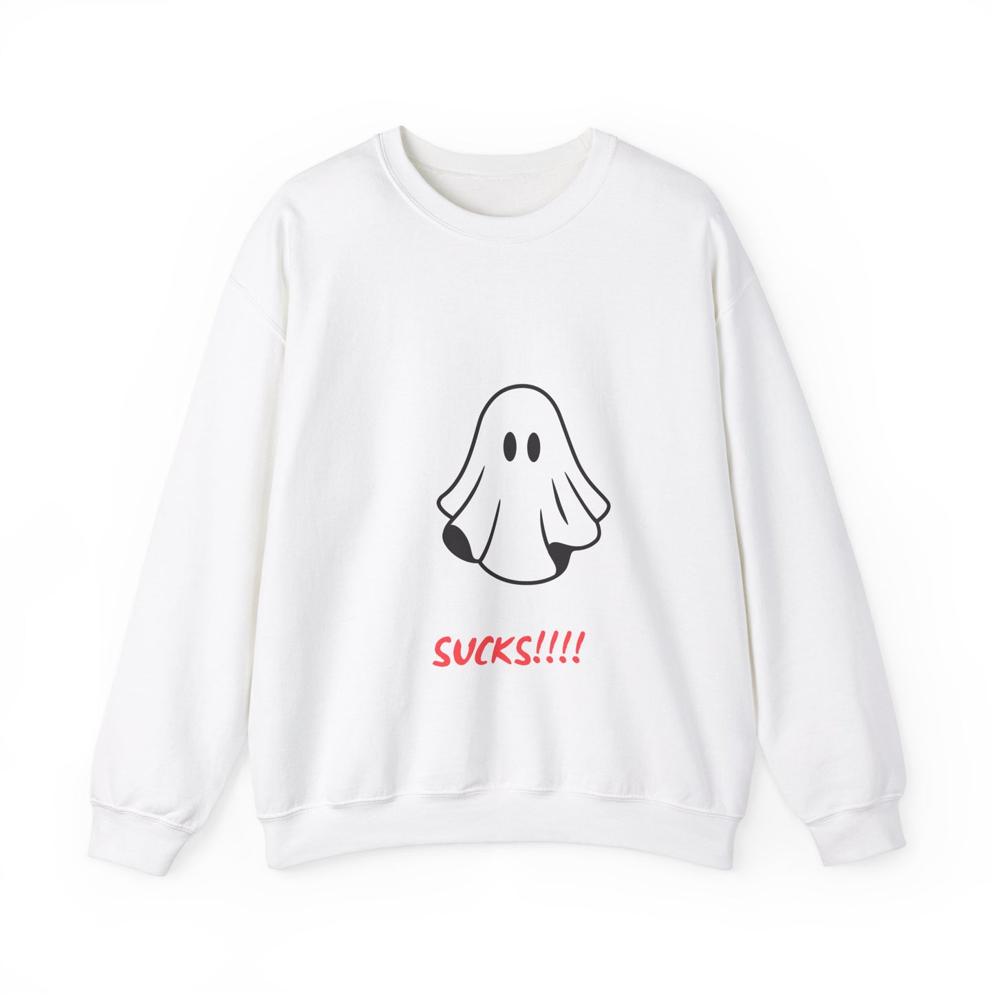 Boo Costume Sucks-Black-Sweatshirt