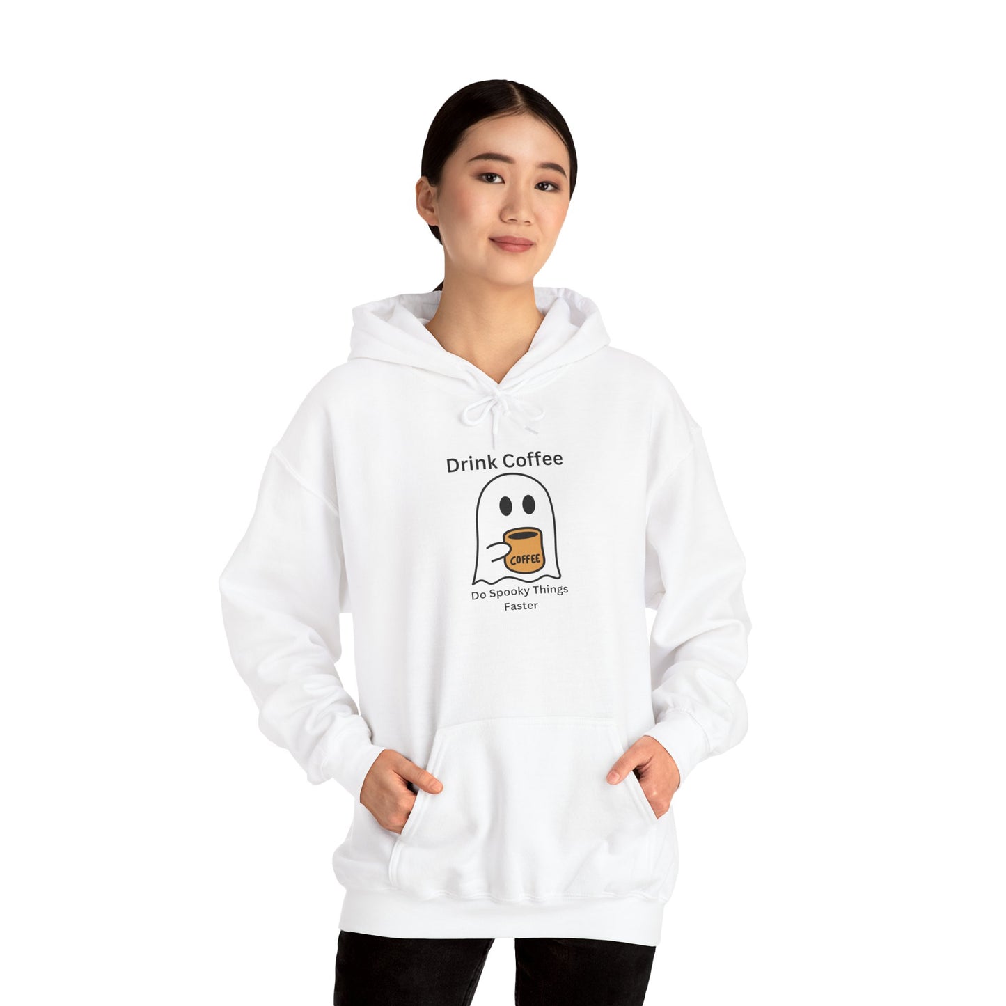 Drink Coffee-Ghost-Hoodie
