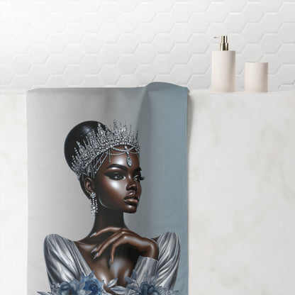 Silver-Mink-Cotton Towel