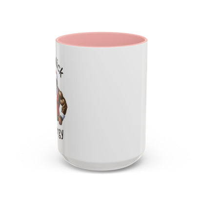 Big Nick Energy-Accent Coffee Mug (11, 15oz) (Red)