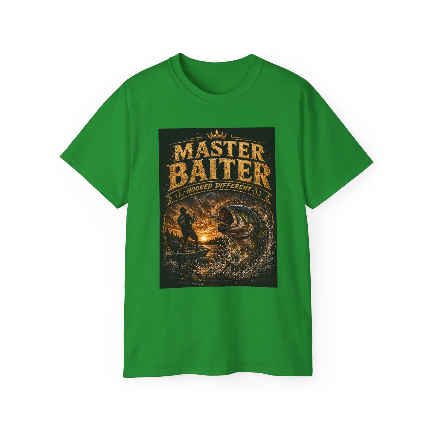 "Master Baiter" Vintage Angler Graphic Tee