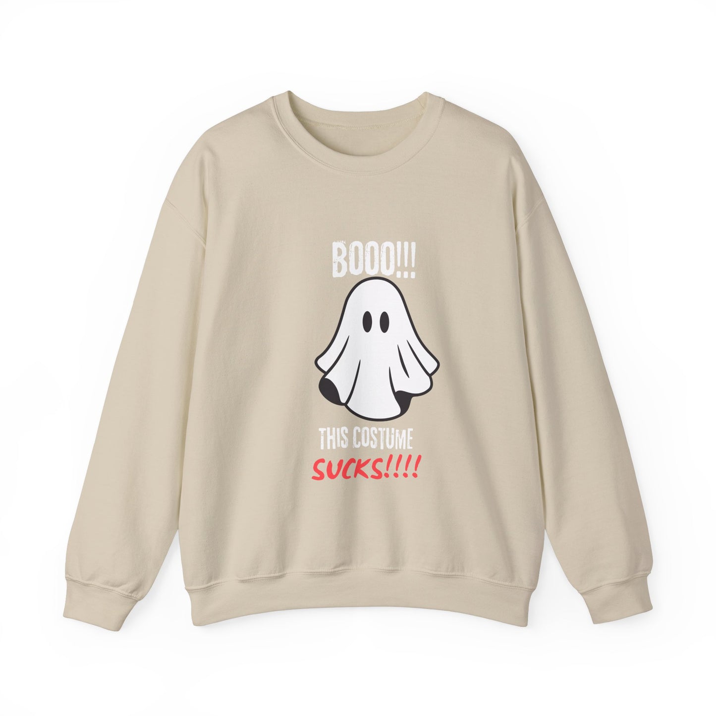 Boo Costume Sucks-Black-Sweatshirt