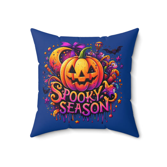 Spooky Season Pumpkins-Dark Blue