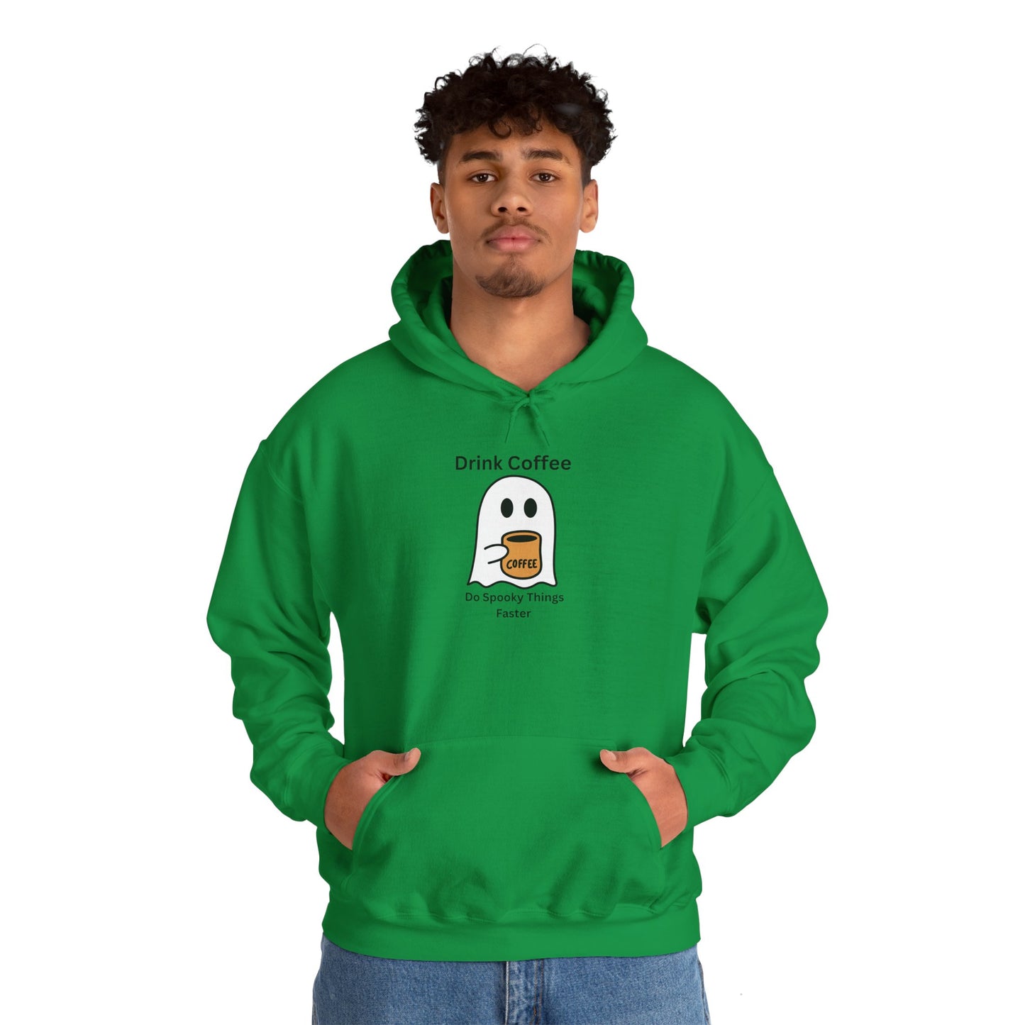 Drink Coffee-Ghost-Hoodie