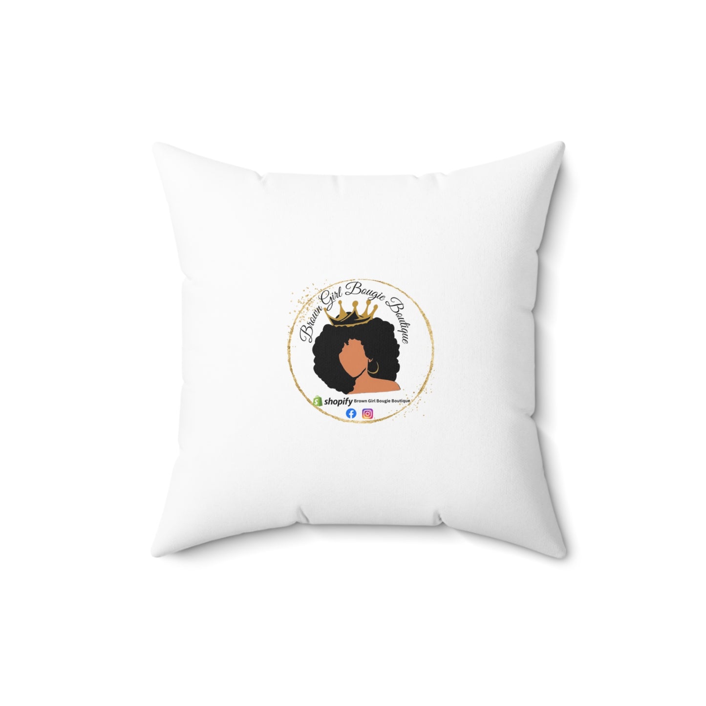 Feather Queen-Spun Polyester Square Pillow