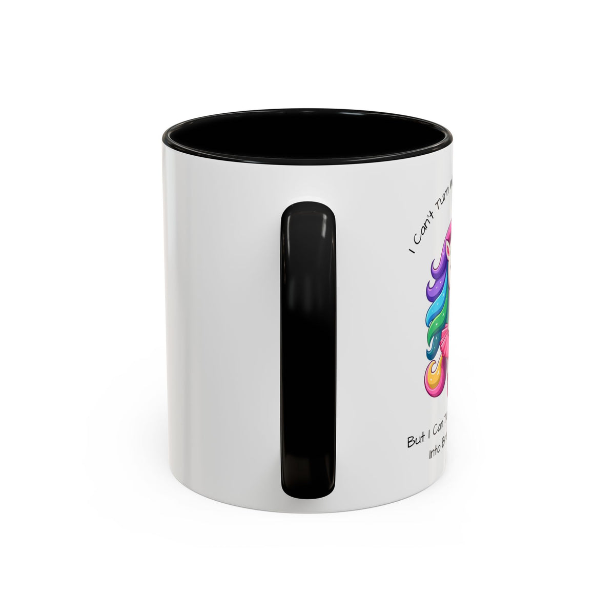 Cookies Into Breakfast-Accent Coffee Mug (11, 15oz) (Pink)