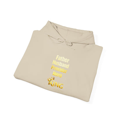 Father Husband Provider Hero King-Hoodie