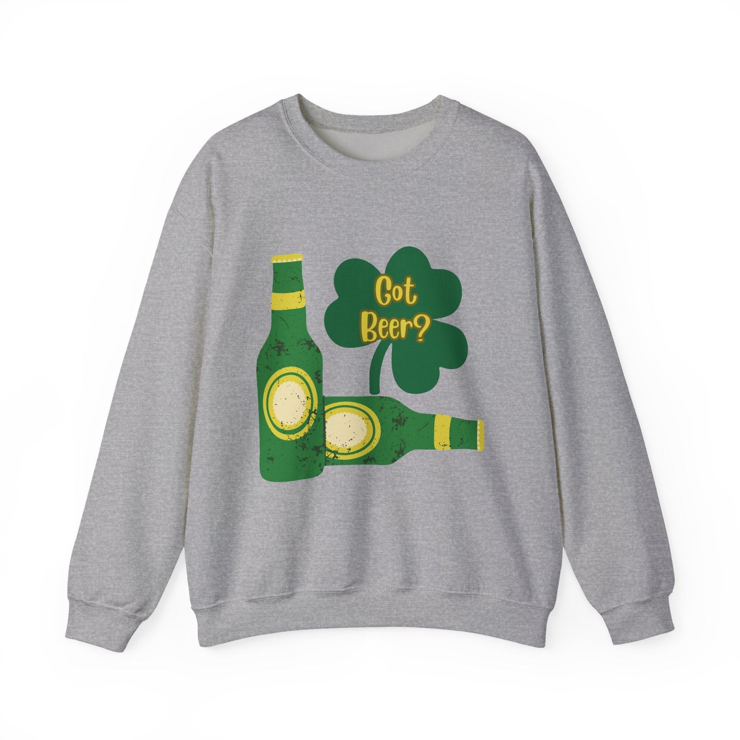 St. Patrick's 'Got Beer?' Shamrock Sweatshirt