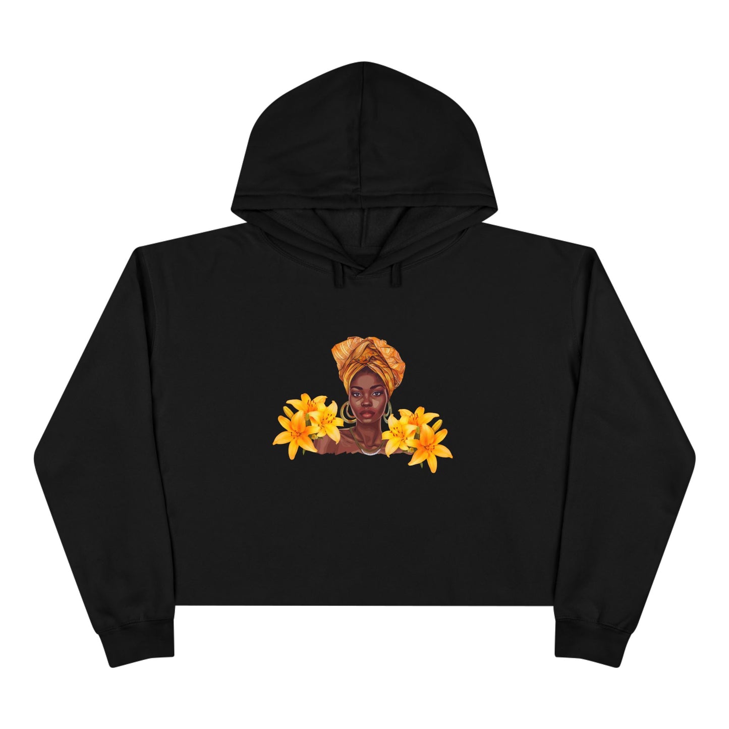 Queen Lilly Women's Crop Hoodie