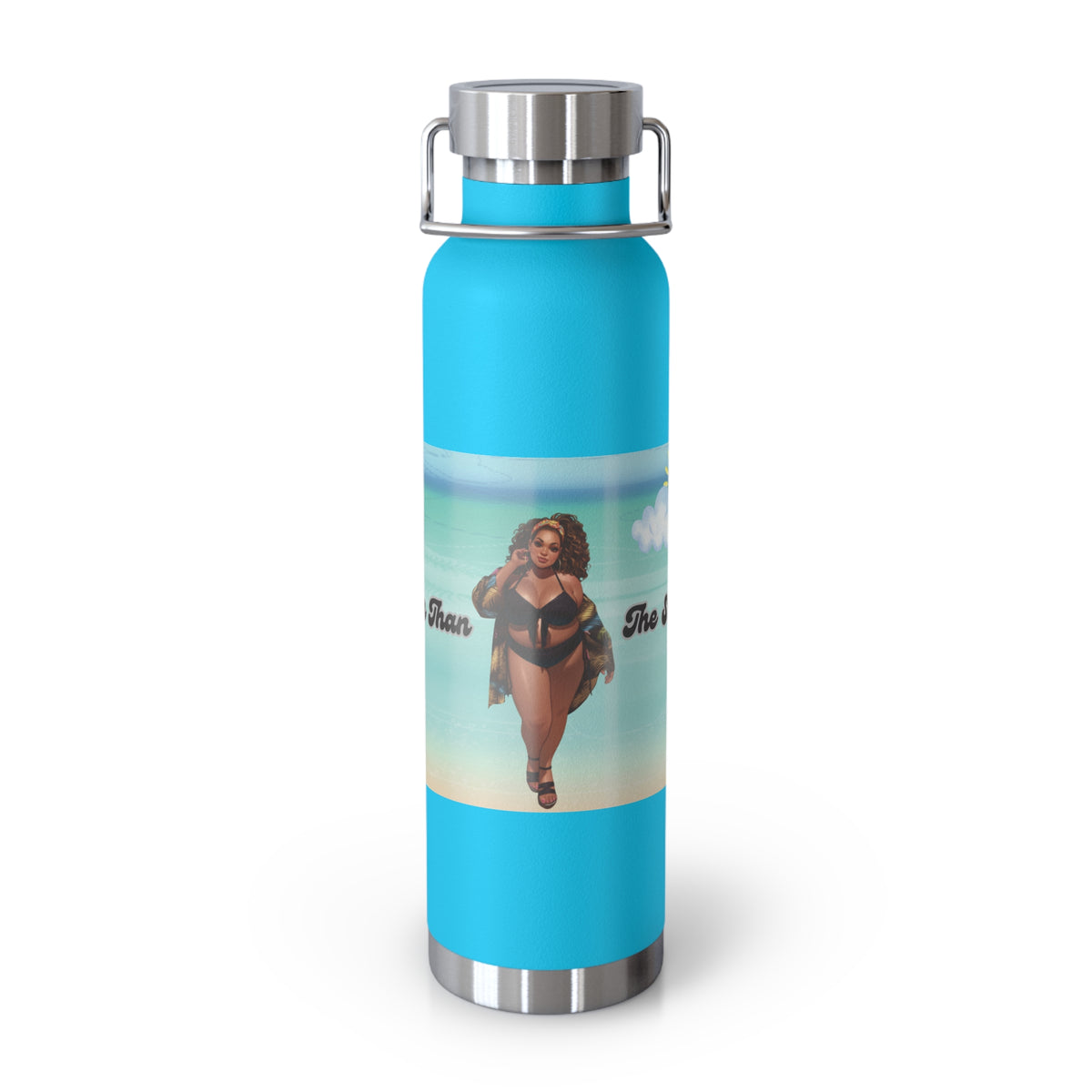 Hotter Than The Summer Sun Thermal Flask, Insulated 22 oz Water Bottle