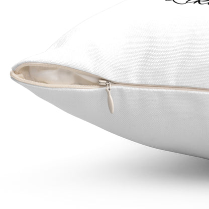 They Not Like Us 2- (White) Spun Polyester Square Pillow