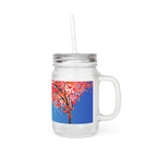 Love Stroll Mason Jar with Heart Design - Perfect for Weddings and Anniversaries