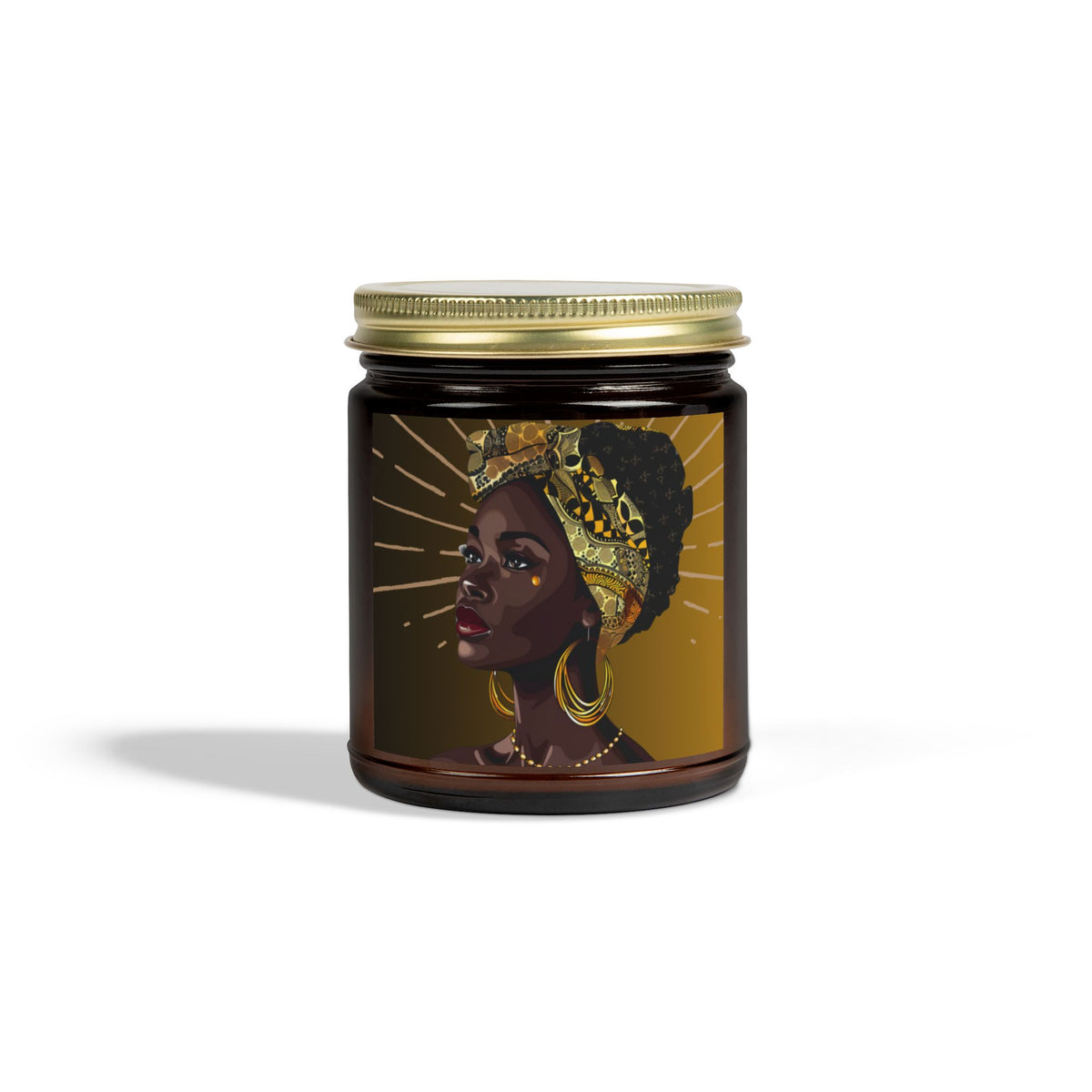 Star-Scented Candles, Coconut Apricot Wax (4oz, 9oz)