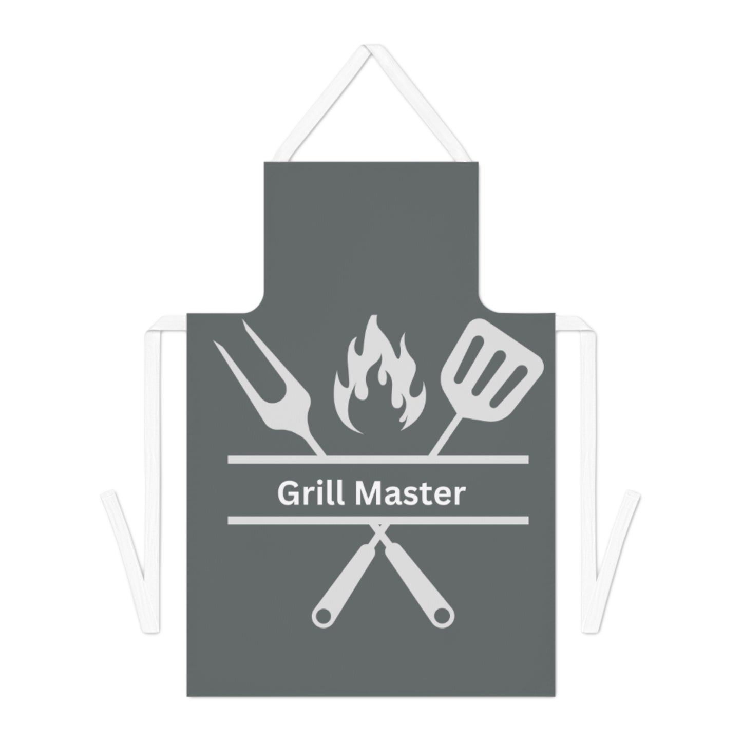 Grill Master Apron - grey/white