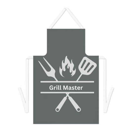 Grill Master Apron - grey/white