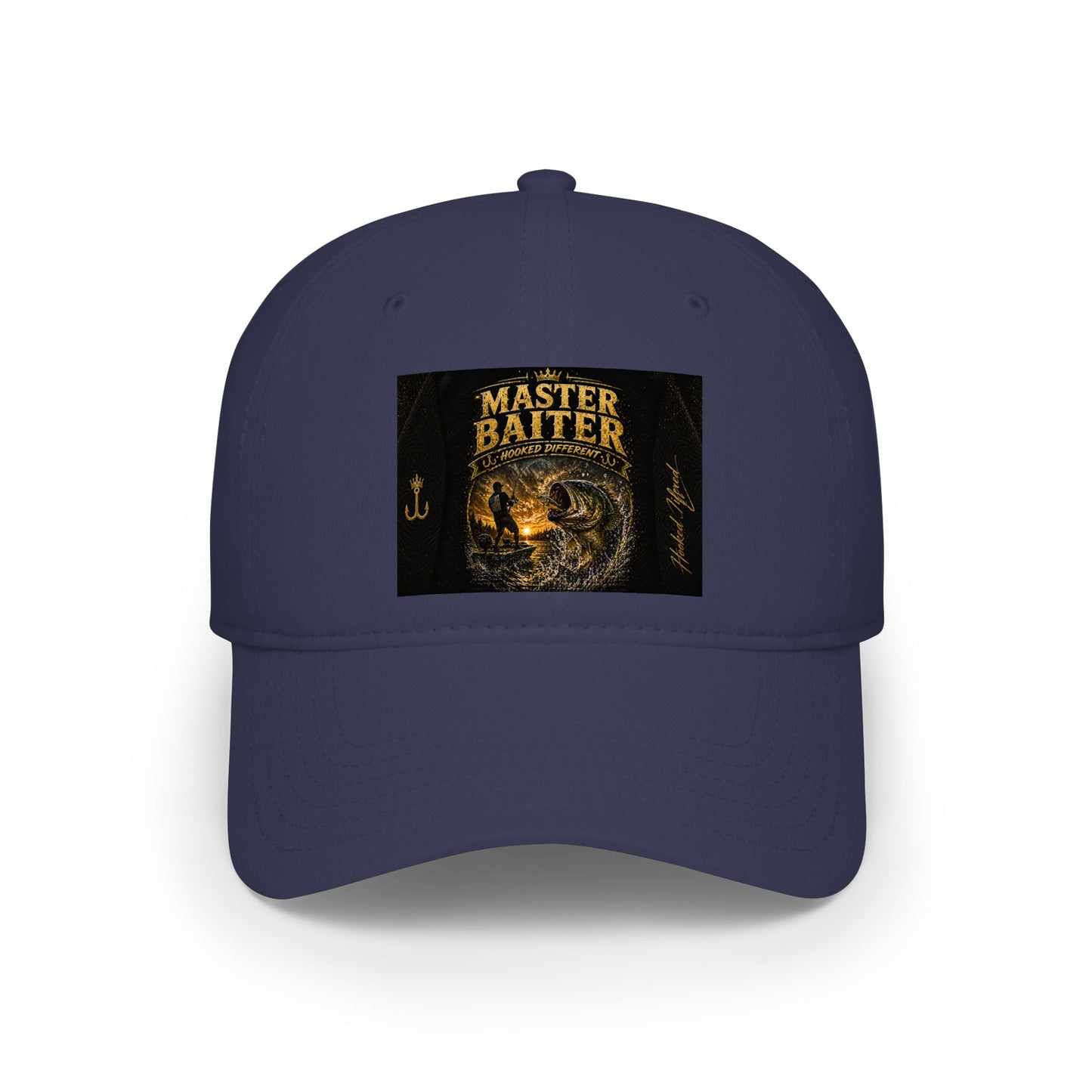 Master Baiter Fishing Cap — Low Profile Trucker Hat for Anglers