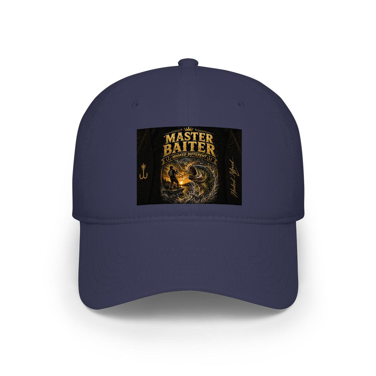 Master Baiter Fishing Cap — Low Profile Trucker Hat for Anglers