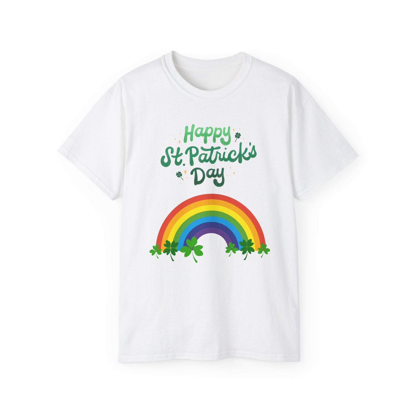 Happy St. Patrick's Day Tee 3 — "Happy St. Patrick's Day" Graphic T-Shirt