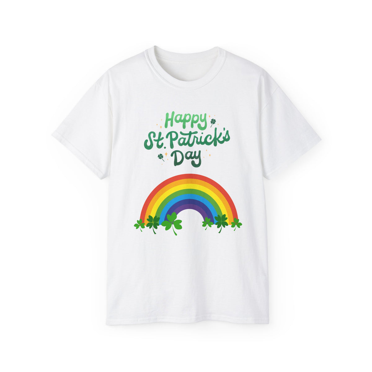 Happy St. Patrick's Day Tee 3 — "Happy St. Patrick's Day" Graphic T-Shirt