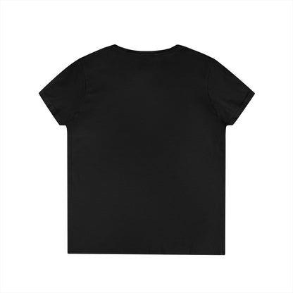 My Gigi Is a Queen V-Neck Tee (Purple)— Granddaughter Gift, Gigi Queen Shirt