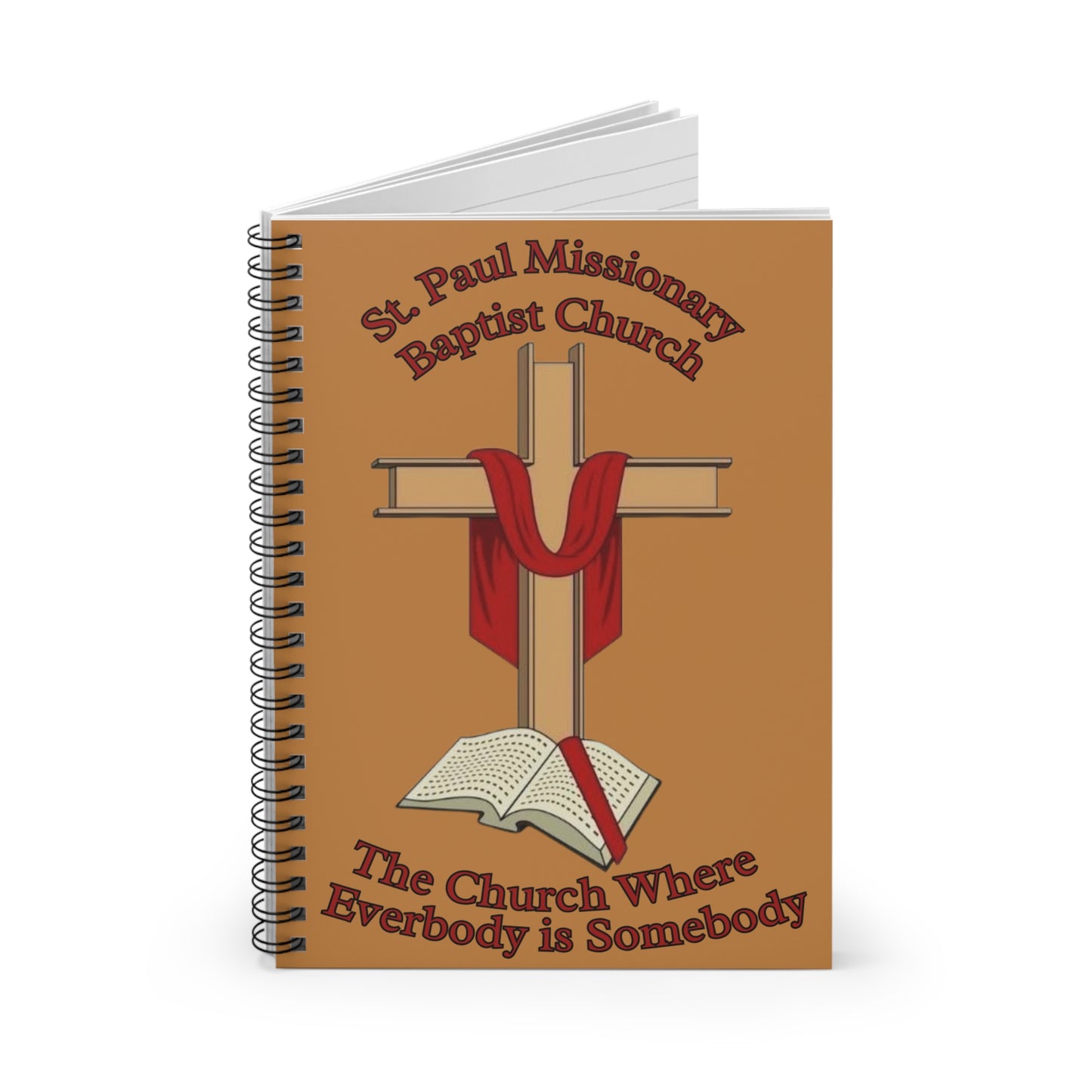 St Paul Missionary Baptist Church Notebook —Brown