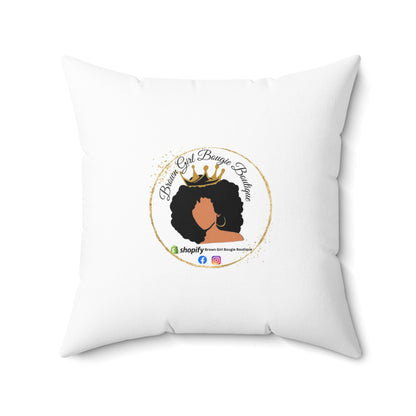 Hummingbird-Spun Polyester Square Pillow