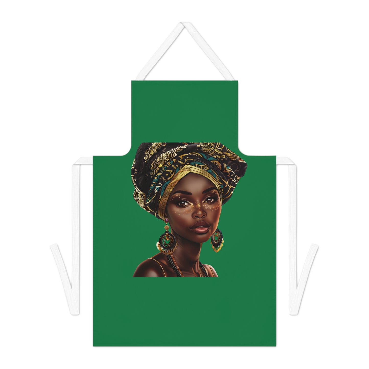 Queen 1-Adult Apron (AOP)