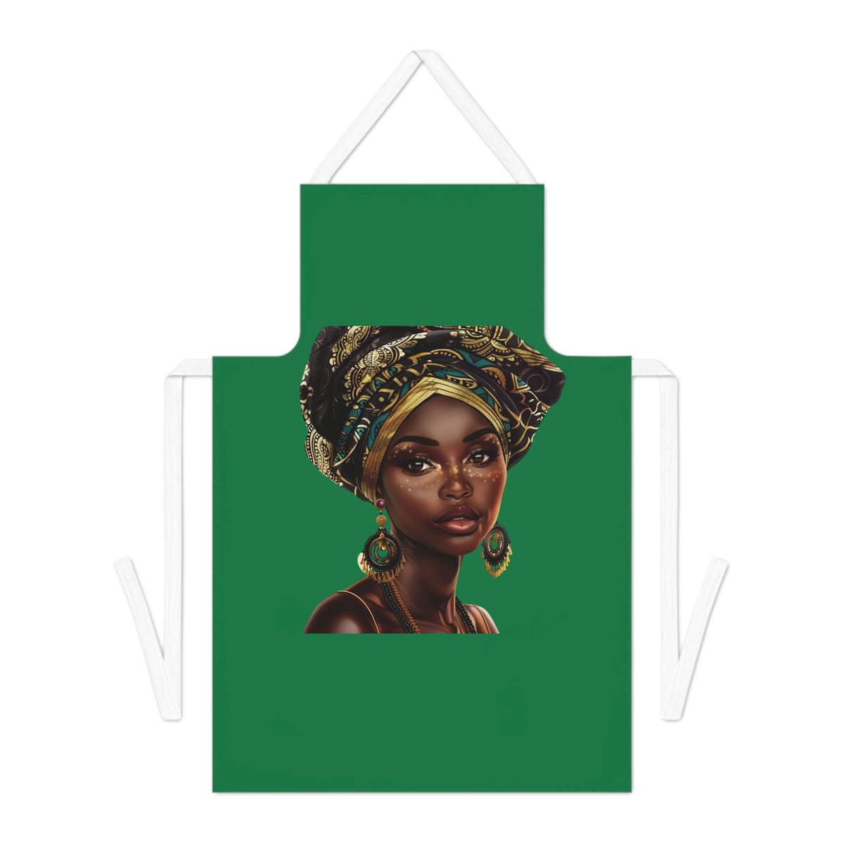 Queen 1-Adult Apron (AOP)