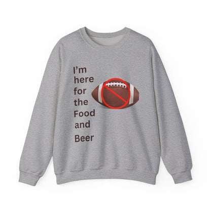 Food and Beer- Sweatshirt
