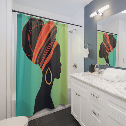 Queen 12-Shower Curtains