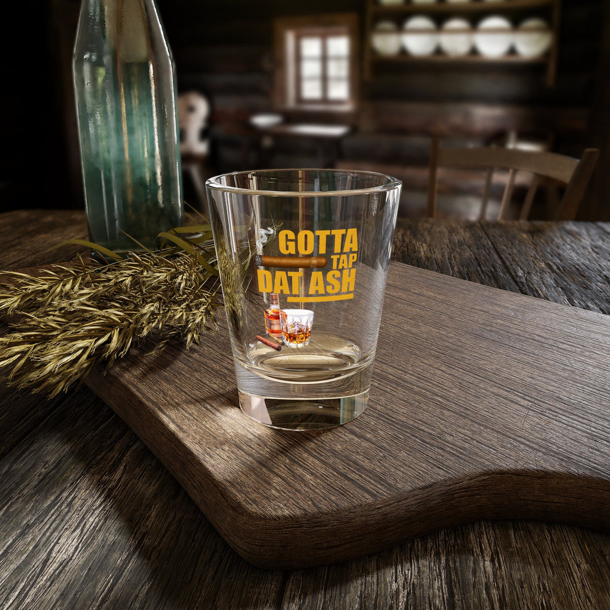 Tap Dat Ash-Whimsical Shot Glass