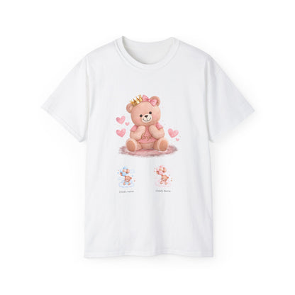 Gigi Teddy Shirt — Heart Bear Graphic Tee