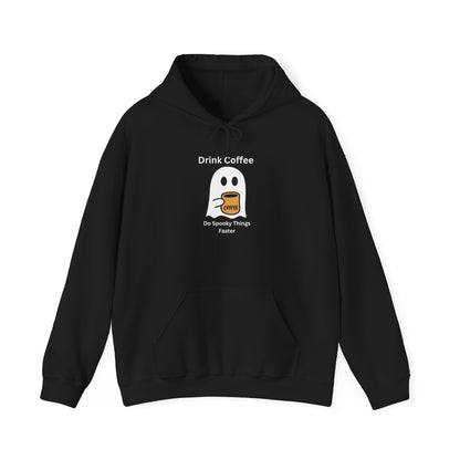 Drink Coffee-Black-Hoodie